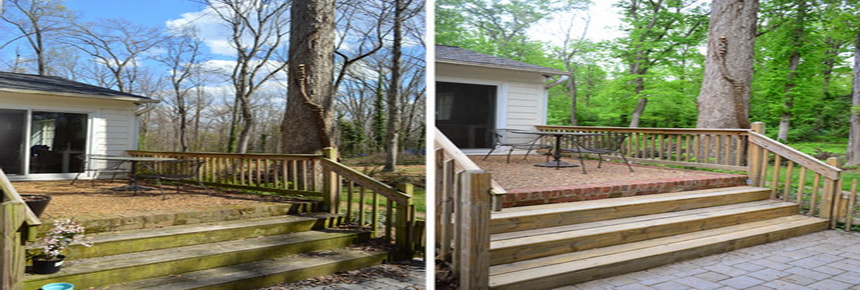 House prepared for sale